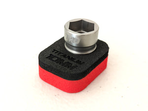 Titanium 10 mm Socket 1/4" Drive 6-Pt (RACER SPECIAL BLEMISHED IN STOCK)