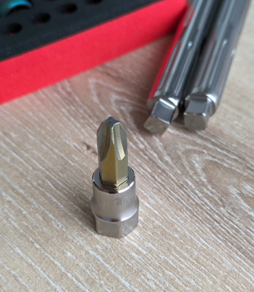 Load image into Gallery viewer, 1/4" Drive Superalloy Hex Bit (1/4") Holder Socket