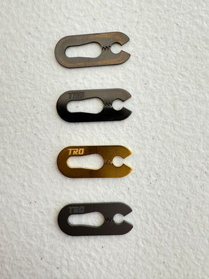 Titanium "Jaws" 520 Master Link Clip (Gold Tiodize Available Only)