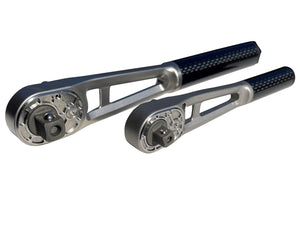 1/4" Drive Titanium and Carbon Fiber Ratchet