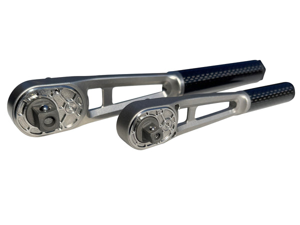 Load image into Gallery viewer, 3/8" drive NON-MAGNETIC MRI Technician Titanium and Carbon Fiber Ratchet
