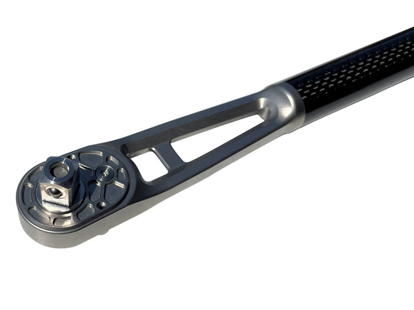 Load image into Gallery viewer, 1/4" Drive Titanium and Carbon Fiber Ratchet