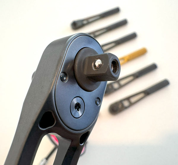 Load image into Gallery viewer, 1/4" Drive Titanium Ratchet (PREORDER)