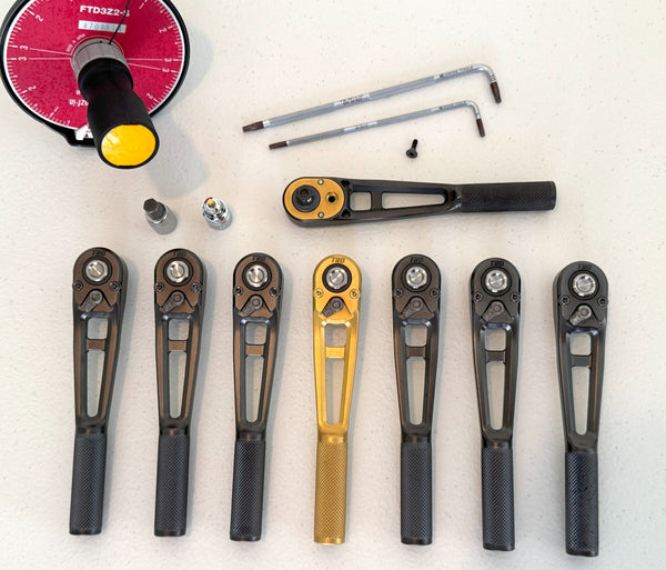 Load image into Gallery viewer, 1/4" Drive Titanium Ratchet (PREORDER)