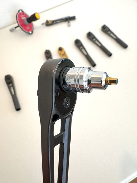 Load image into Gallery viewer, 1/4" Drive Titanium Ratchet (PREORDER)