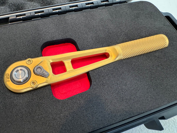 Load image into Gallery viewer, 1/4" Drive Titanium Ratchet (PREORDER)