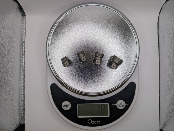 Load image into Gallery viewer, (4 pc) 1/4" Drive Titanium Socket Set 6-Pt (PREORDER)