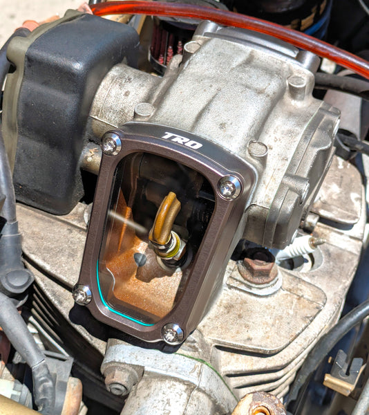 Load image into Gallery viewer, Ducati Clear Valve Cover