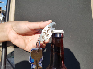 Philadelphia Eagles Stainless/Titanium Bottle Opener PHILLY SPECIAL SB LII CHAMPS!
