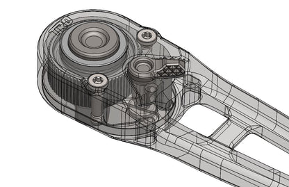1/4" Drive Titanium Ratchet (PREORDER)