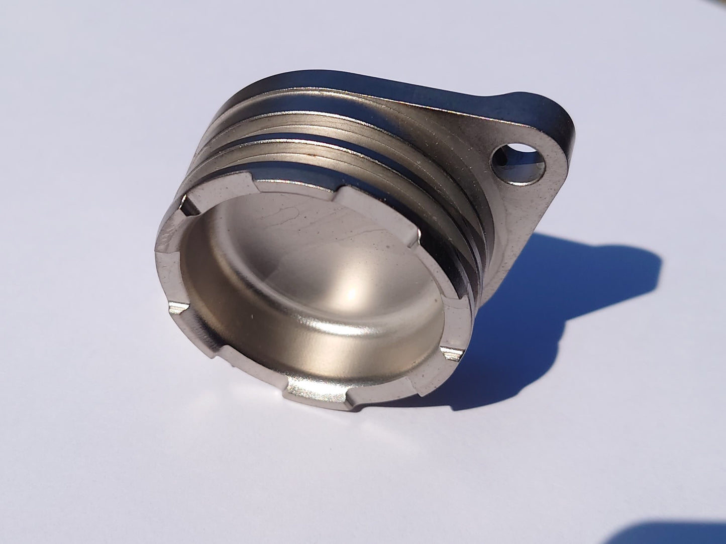 Magnesium Alloy NiB Electroless Nickel Boron Nitride Plated 899/959/1199/1299/V2 Oil Filter Cover
