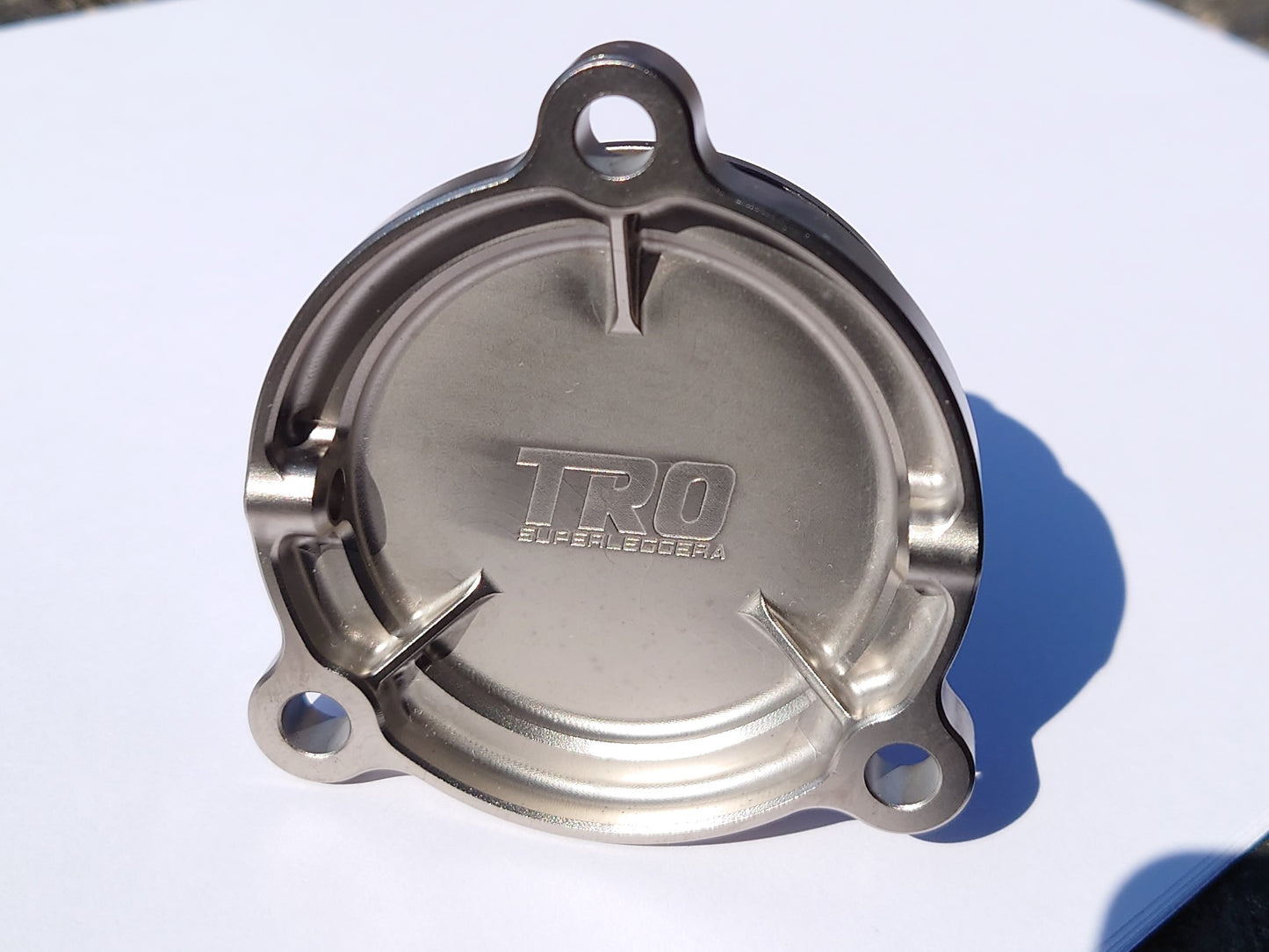 Magnesium Alloy NiB Electroless Nickel Boron Nitride Plated Panigale/Streetfighter/Multistrada V4/V4S/V4R Oil Filter Cover