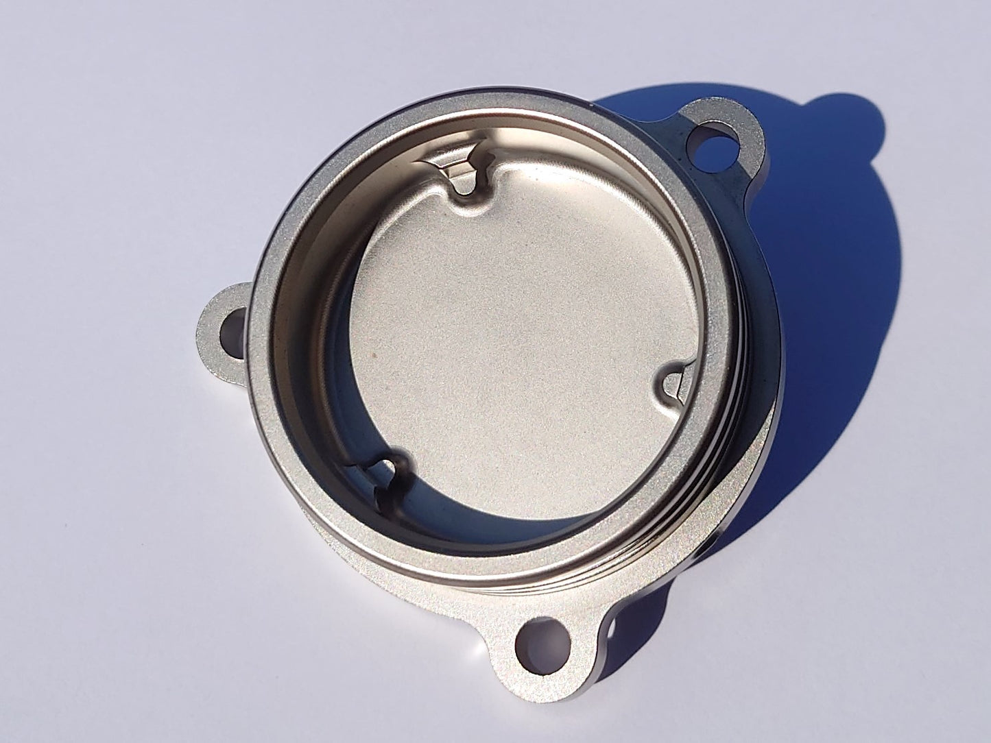 Magnesium Alloy NiB Electroless Nickel Boron Nitride Plated Panigale/Streetfighter/Multistrada V4/V4S/V4R Oil Filter Cover