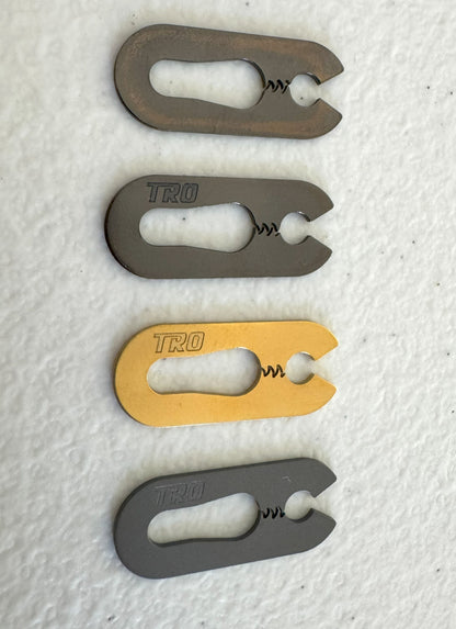 Titanium "Jaws" 520 Master Link Clip (Gold Tiodize Available Only)