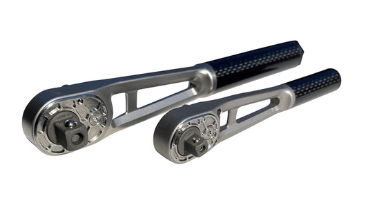 1/4" Drive Titanium and Carbon Fiber Ratchet