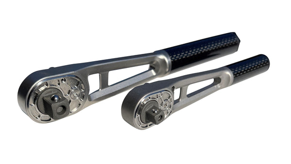 Load image into Gallery viewer, 3/8&quot; drive Titanium and Carbon Fiber Ratchet
