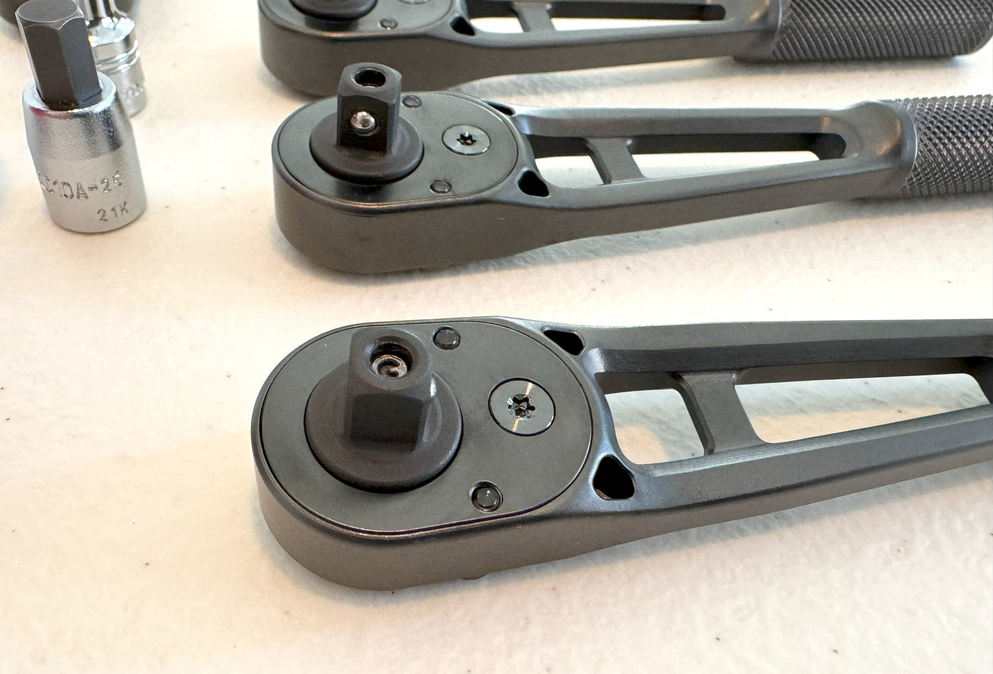1/4" Drive Titanium Ratchet (PREORDER)