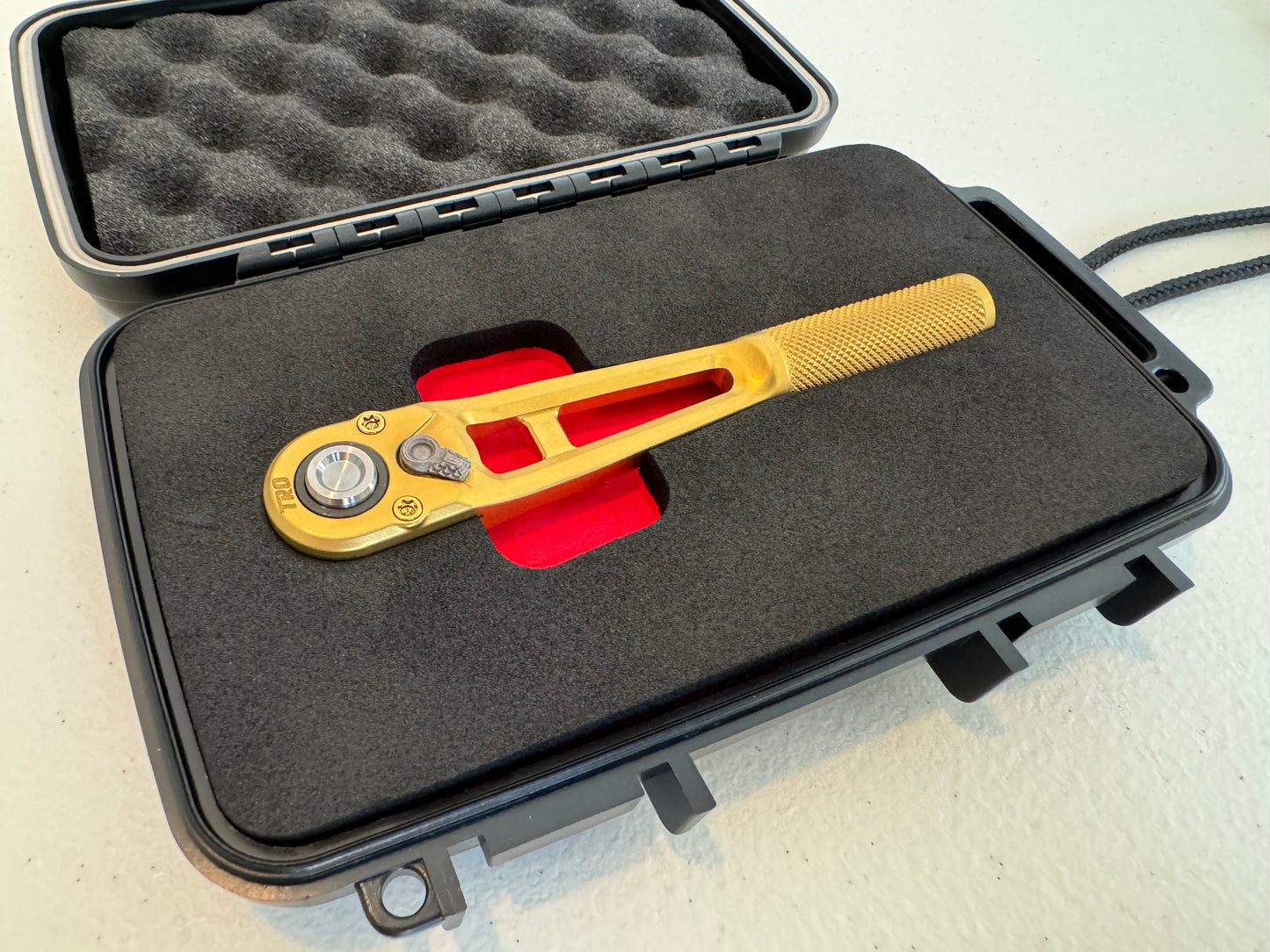 1/4" Drive Titanium Ratchet (PREORDER)