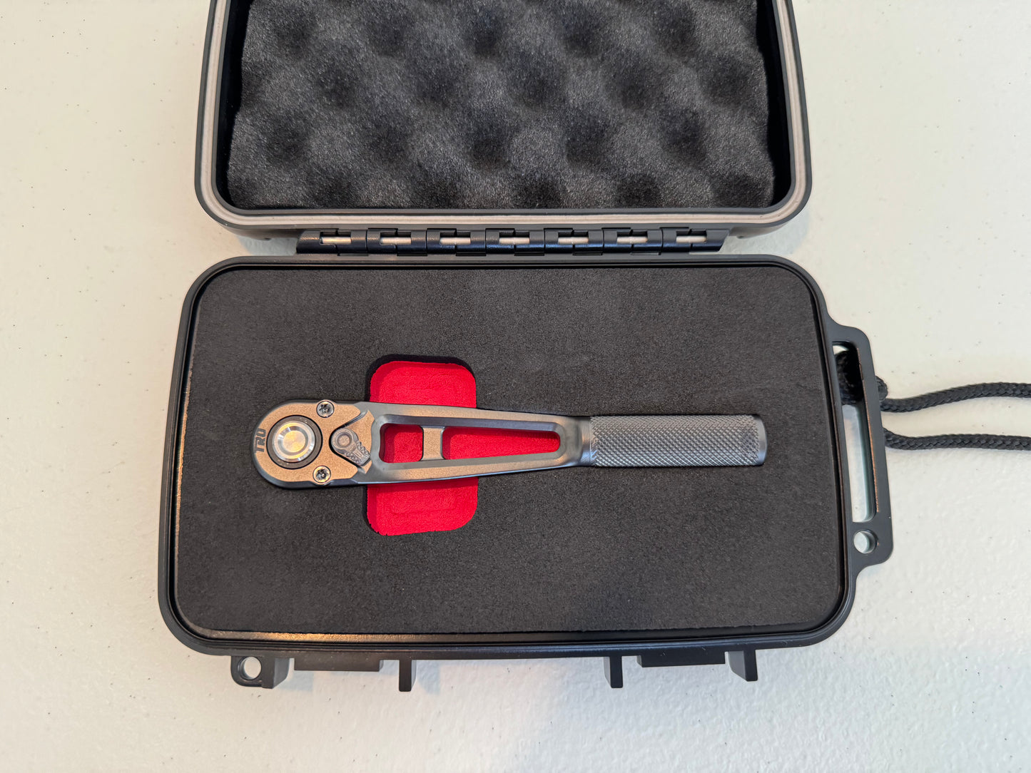 1/4" Drive Titanium Ratchet (PREORDER)