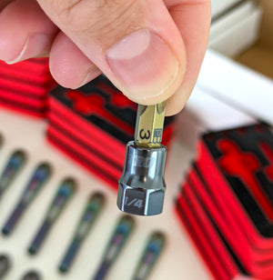 1/4" Drive Superalloy Hex Bit (1/4") Holder Socket