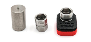 Titanium 10 mm Socket 1/4" Drive 6-Pt (RACER SPECIAL BLEMISHED IN STOCK)