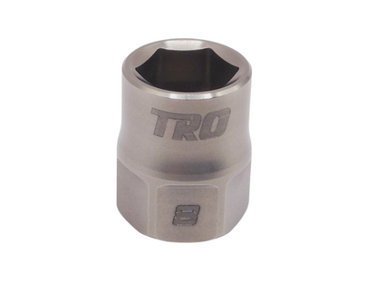 Titanium 8 mm Socket 1/4" Drive 6-Pt